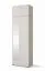 Garderobenschrank mit einer Spiegeltür mit Schrankaufsatz Boquilla 05, Push-to-open Funktion, Farbe: Kaschmir, Maße: 225 x 70 x 40 cm, gut kombinierbar