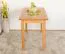 Tisch Kiefer massiv Vollholz Erlefarben Junco 227D (eckig) - 120 x 60 cm (B x T)