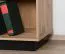 Regal Trevalli 10, Farbe: Eiche / Schwarz - Abmessungen: 176 x 40 x 36 cm (H x B x T)