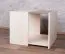 Jugendzimmer - Tisch Matthias 10, Farbe: Creme / Braun - Abmessungen: 47 x 57 x 56 cm (H x B x T)