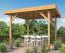 Pavillon Boa Vista aus unbehandeltem Douglasienholz - Abmessung: 356 x 356 cm (L x B)
