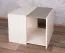 Jugendzimmer - Tisch Matthias 10, Farbe: Creme / Braun - Abmessungen: 47 x 57 x 56 cm (H x B x T)