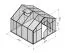 Gewächshaus Chicoree XL9, HKP 6 mm, Grundfläche: 8,40 m² - Abmessungen: 290 x 290 cm (L x B)