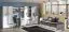 Jugendschrank / Kleiderschrank, Farbe: Anthrazit / Weiß - 192 x 85 x 50 cm (H x B x T) Abbildung
