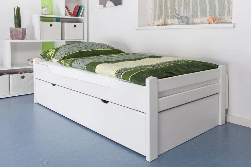 Bett 90x200 weiß