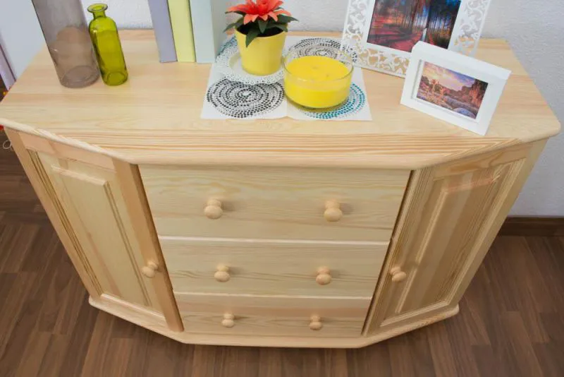 Sideboard, Massivholz, 118 cm breit Abbildung