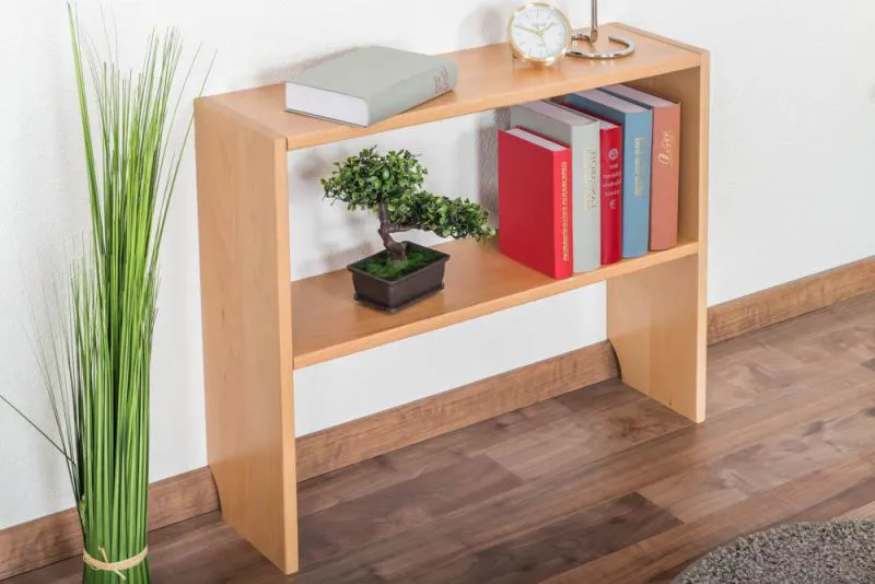 Regal, Bücherregal Buche Massivholz Abbildung