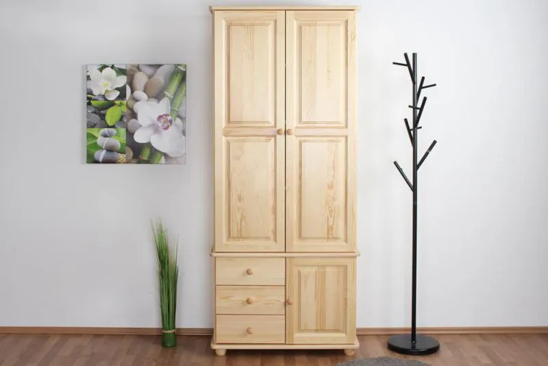 Schrank Kiefer Massivholz natur Abbildung