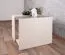 Jugendzimmer - Tisch Matthias 10, Farbe: Creme / Braun - Abmessungen: 47 x 57 x 56 cm (H x B x T)