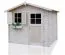 Gartenhaus 2,4 x 2,9 Meter (inkl. Dach) | Naturbelassen | Satteldach Abbildung