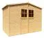 Holz-Gartenhütte 2,09 x 3,22 Meter (inkl. Dach) | Natur | Satteldach Abbildung
