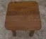 Holzhocker Block