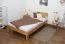 Jugendbett Wooden Nature 01 Eiche massiv geölt  - Liegefläche 120 x 200 cm (B x L) 