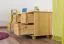 TV-Kommode Massivholz Farbe: Natur 55x118x47 cm