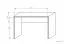 Schreibtisch Cianjur 05, Farbe: Eiche / Weiß - Abmessungen: 77 x 120 x 75 cm (H x B x T)