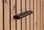 Garderobe Ringerike 02, Farbe: Anthrazit / Eiche Artisan - Abmessungen: 203 x 90 x 32 cm (H x B x T), mit Sitzkissen