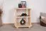 TV-Element Massivholz Farbe: Natur 49x51x49 cm