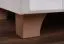 Sitzbank mit Stauraum / Schuhschrank Cuenca 09, Farbe: Eiche / Weiß - Abmessungen: 60 x 60 x 39 cm (H x B x T)
