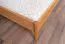 Doppelbett Wellsford 03 Kernbuche massiv geölt - Liegefläche: 160 x 200 cm (B x L)