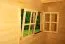 Holz-Gartenhaus 3,48 x 3,48 Meter (inkl. Dach) | Naturbelassen | Satteldach | 34 mm Blockbohlen-Haus Abbildung