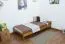 Kiefer Massivholzbett 90 x 200 cm Eiche Abbildung