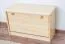 Schuhkommode Schuhschrank Kiefer Holz massiv, Farbe: Natur 44x72x30 cm, Massivholz Schuhschrank Abbildung