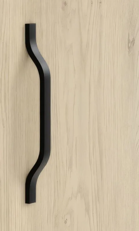 Metallgriffe für Kommode Edegem 07 | Farbe: Schwarz