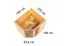 Sauna "Bjarki 2" SET mit bronzierter Tür & Ofen externe Steuerung easy 9 kW Edelstahl - 196 x 170 x 198 cm (B x T x H)