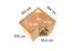 Sauna "Tjara 1" AKTION Farbe: Natur - 193 x 184 x 209 cm (B x T x H)
