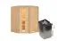 Sauna "Eetu" SET mit Energiespartür - Farbe: Natur, Ofen 9 kW - 151 x 151 x 198 cm (B x T x H)
