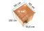 Sauna "Veli" SET mit graphitfarbener Tür und Kranz - Farbe: Natur, Ofen externe Steuerung easy 9 kW - 210 x 165 x 202 cm (B x T x H)