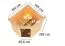 Sauna "Leevi" SET mit Energiespartür und Kranz - Farbe: Natur, Ofen externe Steuerung easy 9 kW - 184 x 165 x 202 cm (B x T x H)