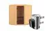 Sauna "Kjell" SET mit graphitfarbener Tür & Ofen 3,6 kW - 170 x 151 x 198 cm (B x T x H)