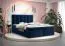 Boxspringbett im schlichten Design Pirin 89, Farbe: Blau - Liegefläche: 180 x 200 cm (B x L)