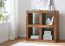 Niedriges Regal aus Sheesham Massivholz Apolo 157, Farbe: Sheesham - Abmessungen: 82 x 82 x 34 cm (H x B x T), gefertigt in Handarbei