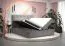 Boxspringbett mit modernen Design Pirin 76, Farbe: Schwarz - Liegefläche: 140 x 200 cm (B x L)