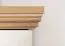 Kommode Badile 02, Farbe: Kiefer Weiß / Braun - 98 x 127 x 46 cm (H x B x T)