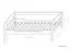 Bett 90x200 weiß