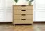 Kommode Kiefer massiv Vollholz natur 003 - Abmessung 100 x 80 x 42 cm (H x B x T)
