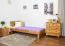 Eiche Bett 100 x 200 cm geölt Abbildung