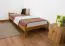 Kiefer Futonbett 90 x 200 cm Eiche Abbildung