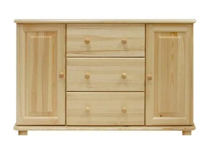 Anrichte, Massivholz, 118 cm breit Abbildung