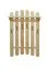 Garderobe Kiefer massiv Vollholz natur Junco 343 – Abmessungen: 130 x 70 x 32 cm (H x B x T)