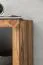 Kleines Standregal aus Sheesham Massivholz Apolo 151, Farbe: Sheesham Gebeizt, in Handarbeit gefertigt - Abmessungen: 88 x 50 x 35 cm (H x B x T)