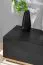 Wohnwand | Farbe: Eiche Ribbeck / Schwarz | Push-to-open Funktion | Maße: 240 x 40 x 127 cm | 11 Fächer | 1 Schrank | 1 Regal | 1 TV-Unterschrank | 1 Wandregal