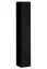 Wohnwand im schlichten Design Balestrand 114, Farbe: Schwarz - Abmessungen: 180 x 280 x 40 cm (H x B x T), mit Push-to-open Funktion
