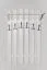 Garderobe Kiefer massiv Vollholz weiß Junco 343 – Abmessungen: 120 x 70 x 33 cm (H x B x T)