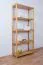 Regal Kiefer massiv Vollholz Erlefarben Junco 55B - 163 x 70 x 30 cm (H x B x T)