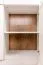 Kommode Segnas 01, Farbe: Kiefer Weiß / Eiche Braun - 88 x 130 x 43 cm (H x B x T)