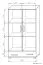 Drehtürenschrank / Kleiderschrank Cikupa 27, Farbe: Nuss / Ulme - Abmessungen: 160 x 90 x 40 cm (H x B x T)
